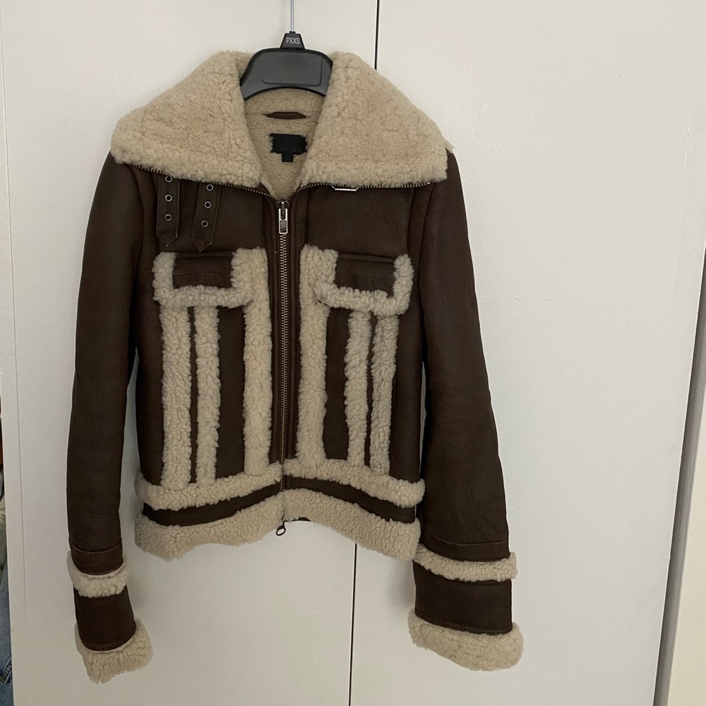 Intermix Shearling Lamb Jacket